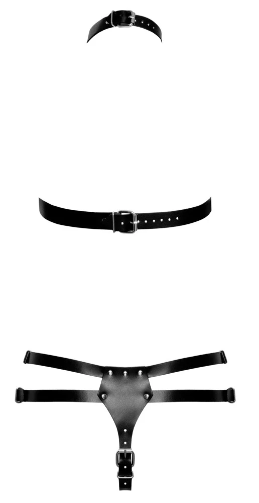 ZADO Odinių diržų komplektas 2XL
