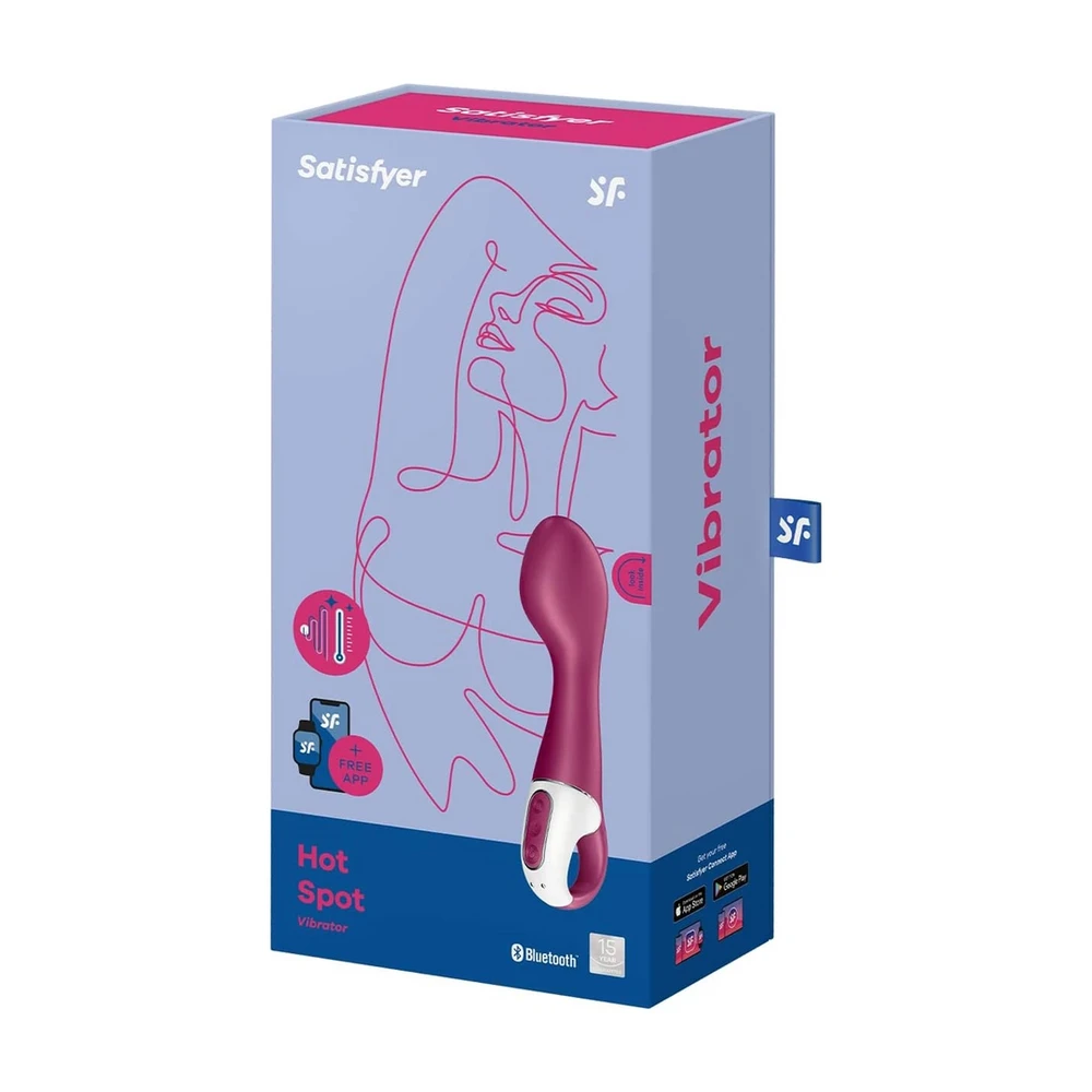 „Satisfyer Hot Spot“ šildomas G taško vibratorius