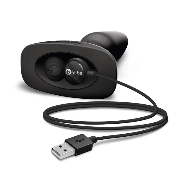 Dreamtoys b-Vibe apvadas Plug Juodas