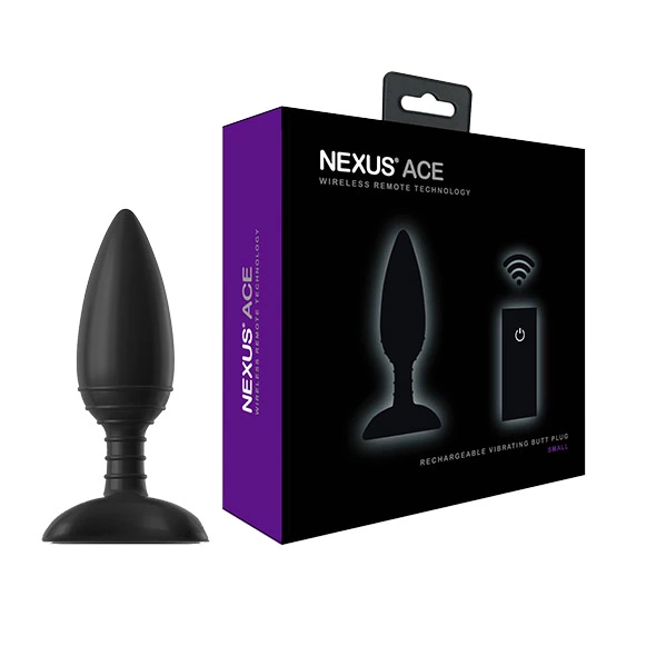 „Nexus“ – „Ace“ nuotolinio valdymo pulto vibruojantis užpakalinis kištukas S