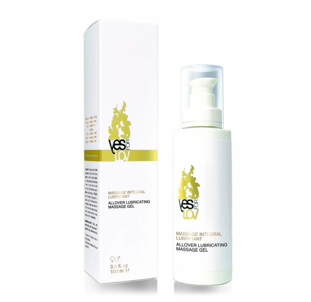 YESforLOV Masažo aliejus ir lubrikantas 2in1 100 ml