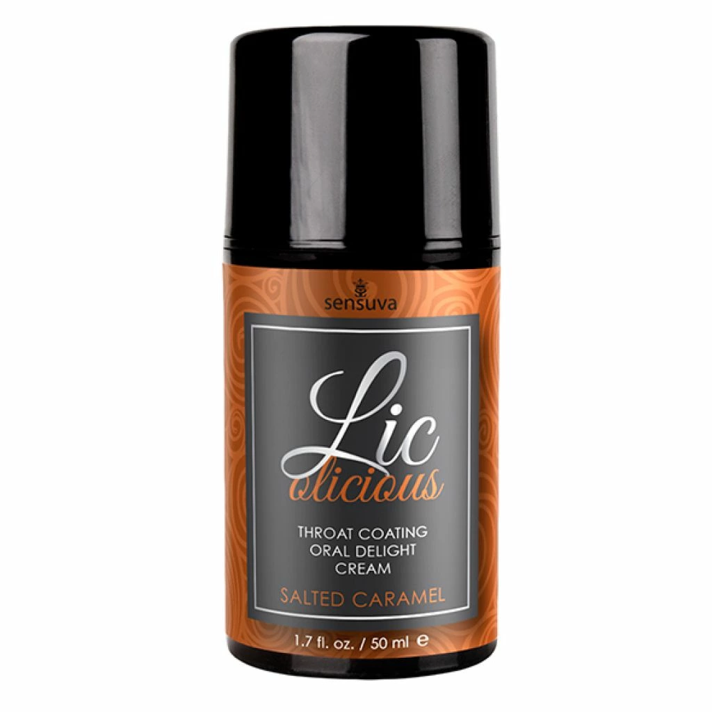 Sensuva - Lic-o-licious Oral Delight Kreminis Salted Caramel 50 ml