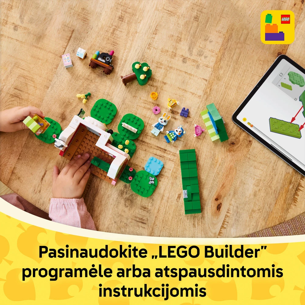 LEGO® Animal Crossing™ „Able Sisters“ drabužių parduotuvė (77055)