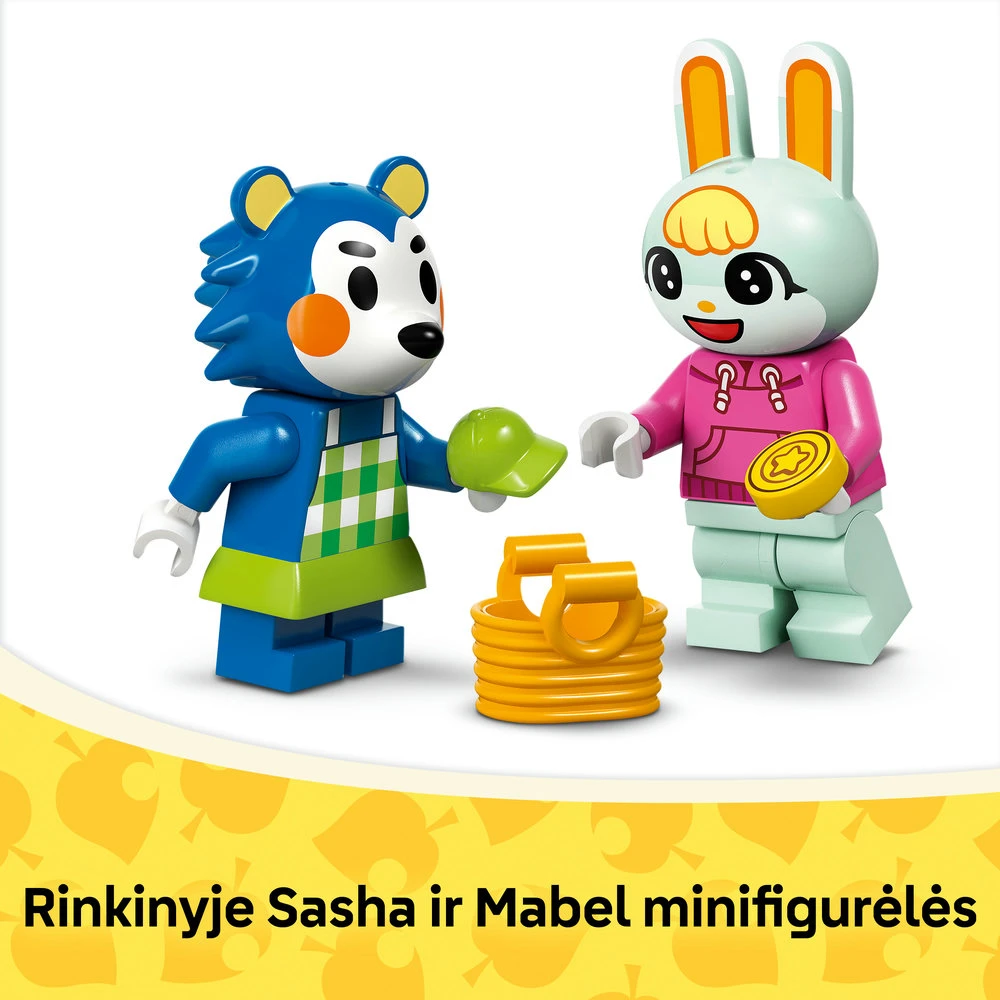 LEGO® Animal Crossing™ „Able Sisters“ drabužių parduotuvė (77055)