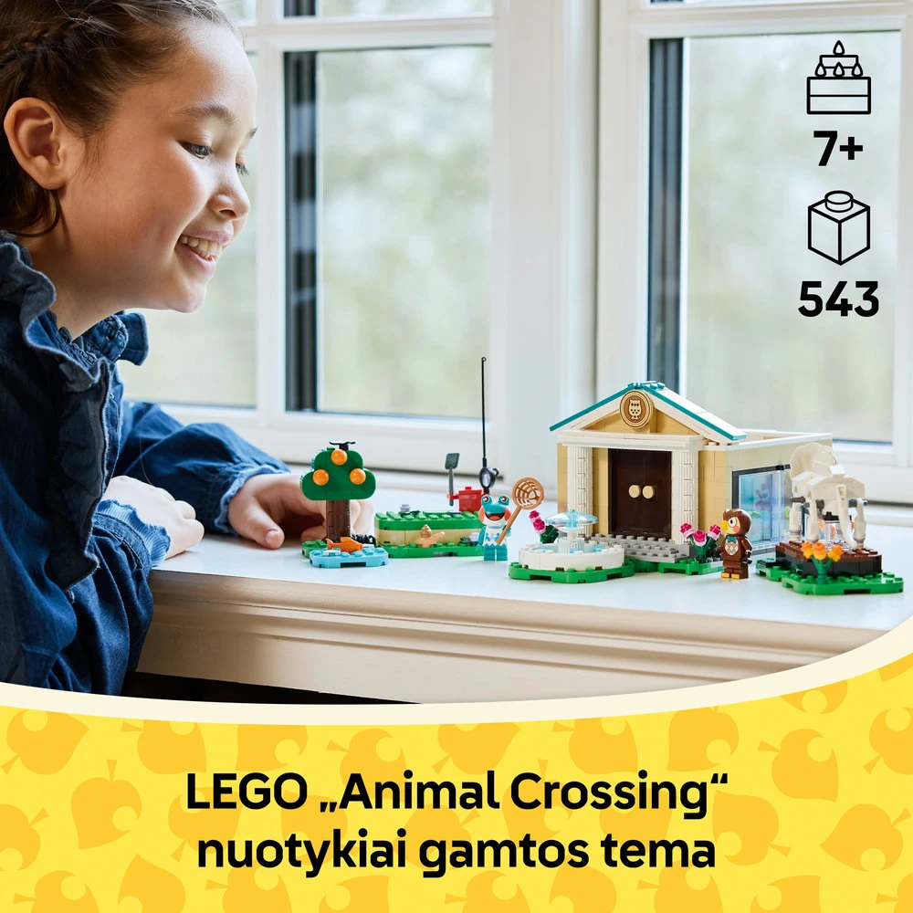 LEGO® Animal Crossing Blathers muziejaus kolekcija (77056)
