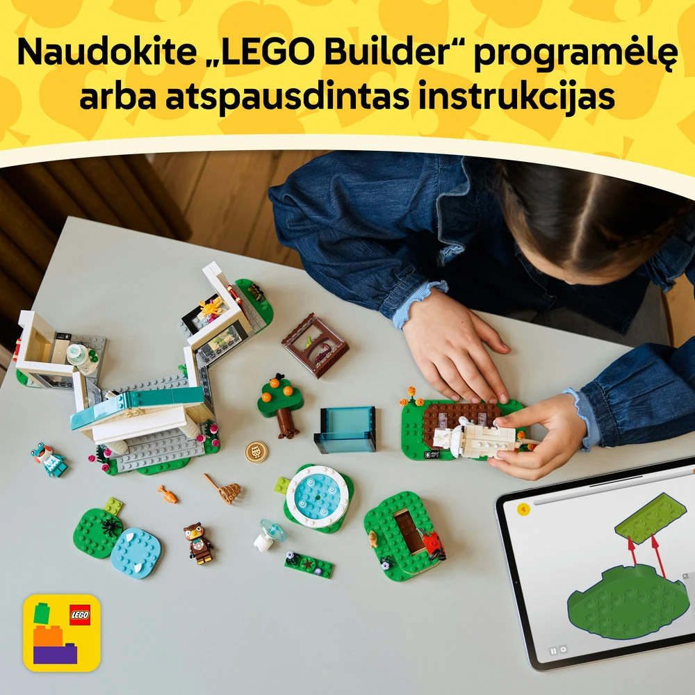 LEGO® Animal Crossing Blathers muziejaus kolekcija (77056)