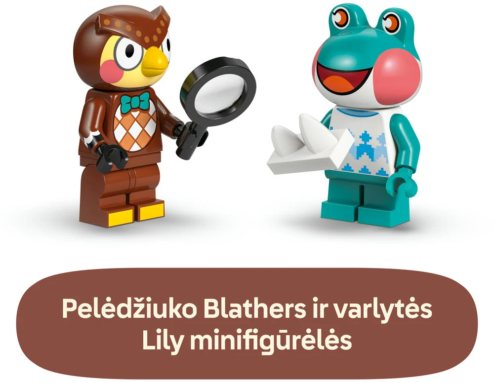 LEGO® Animal Crossing Blathers muziejaus kolekcija (77056)