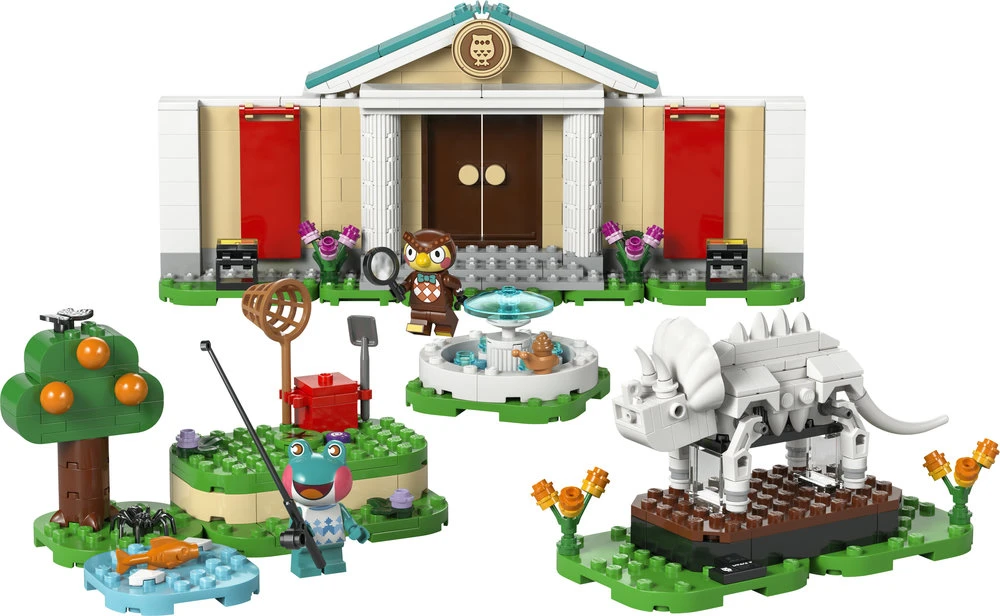 LEGO® Animal Crossing Blathers muziejaus kolekcija (77056)