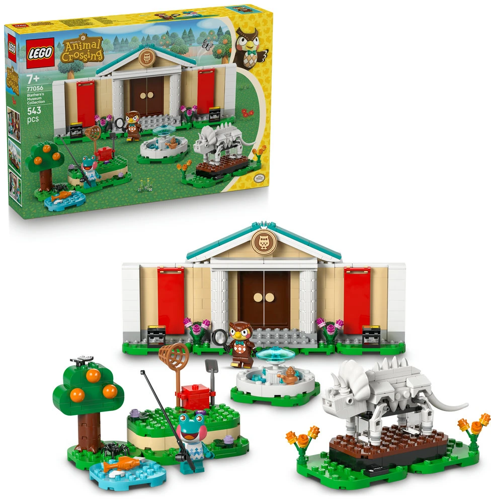 LEGO® Animal Crossing Blathers muziejaus kolekcija (77056)