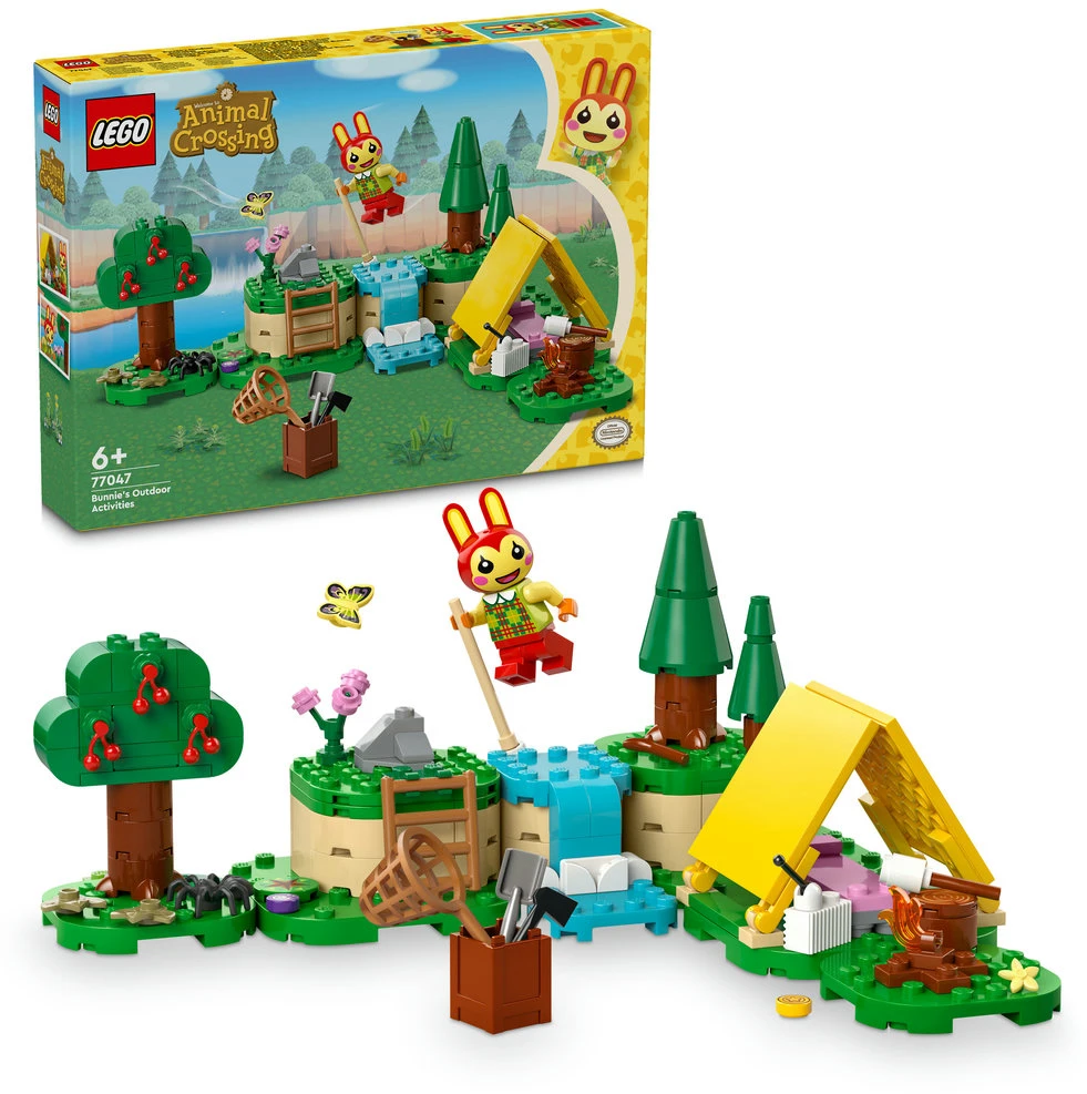 LEGO® Animal Crossing Bunnie lauko veikla (77047)