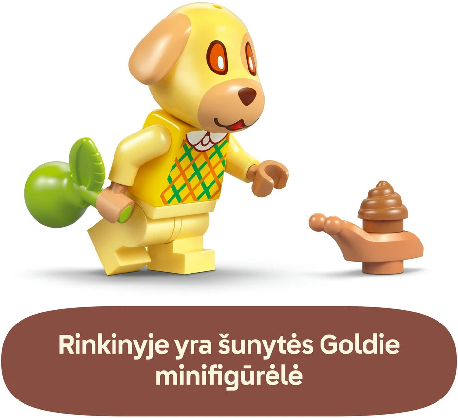 LEGO® Animal Crossing Jaukus Goldie namas (77058)