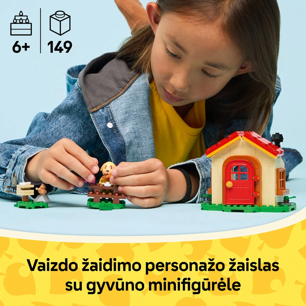 LEGO® Animal Crossing Jaukus Goldie namas (77058)