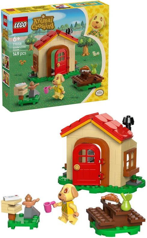 LEGO® Animal Crossing Jaukus Goldie namas (77058)