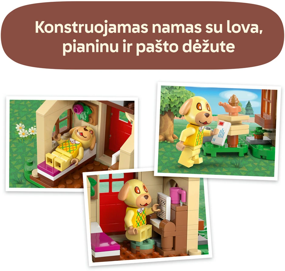 LEGO® Animal Crossing Jaukus Goldie namas (77058)