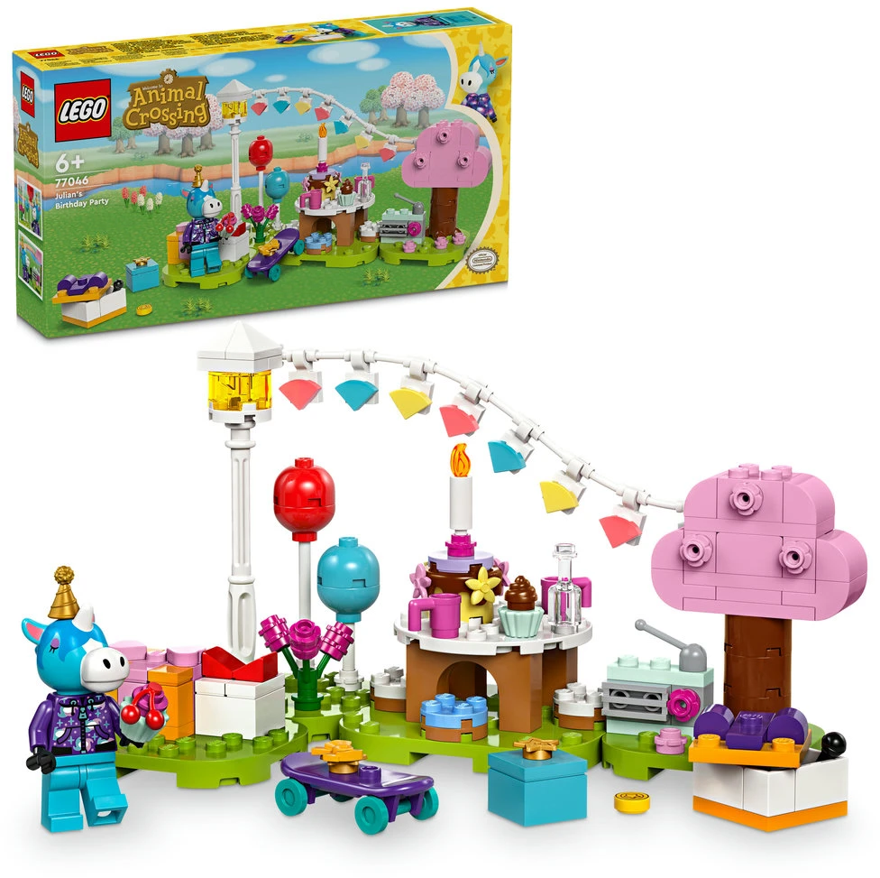 LEGO® Animal Crossing Julian gimtadienio vakarėlis (77046)