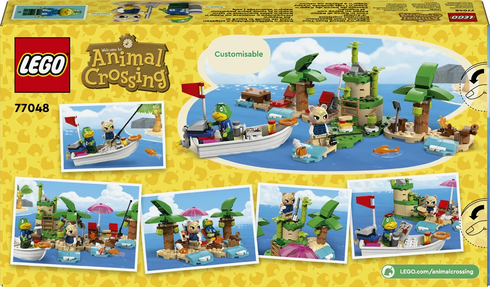 LEGO® Animal Crossing™ Kapp'n ekskursija į salą (77048)