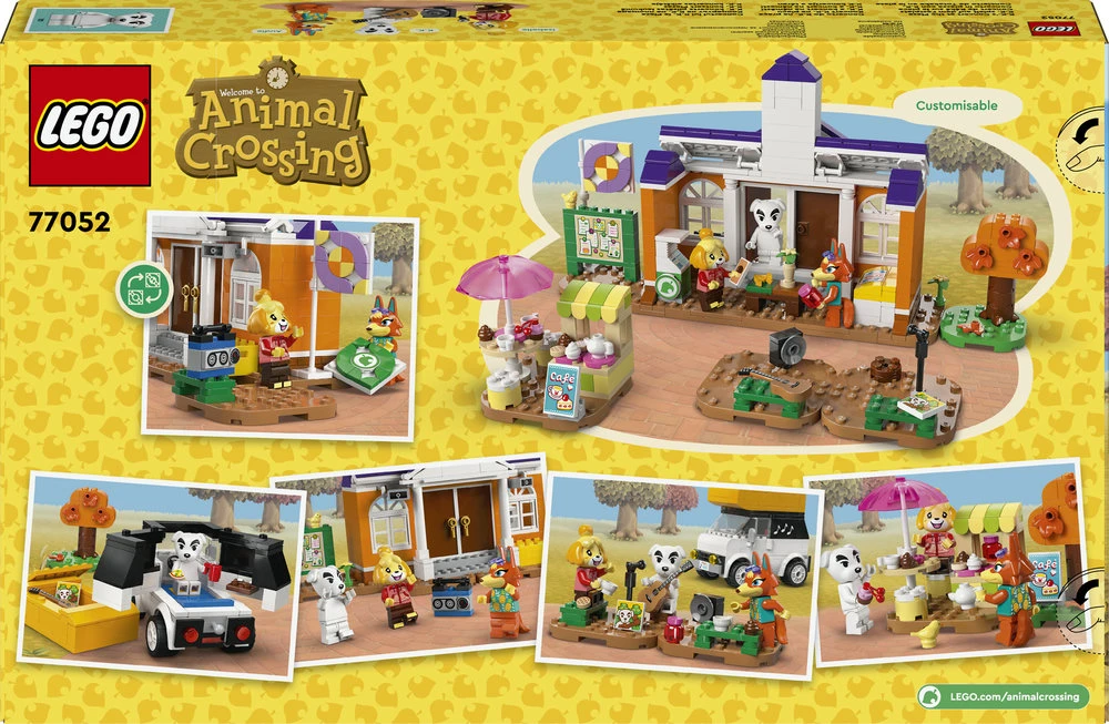LEGO® Animal Crossing™ K.K. koncertas aikštėje (77052)