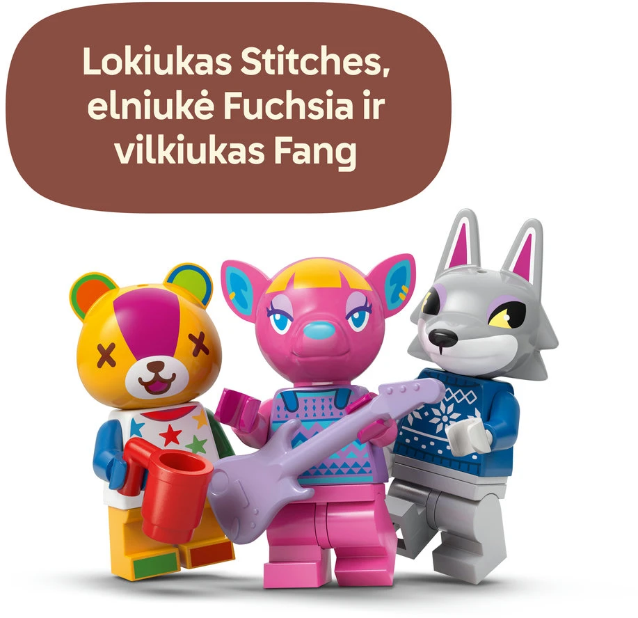 LEGO® Animal Crossing Kūrybiniai namai: smagūs metų laikai (77057)