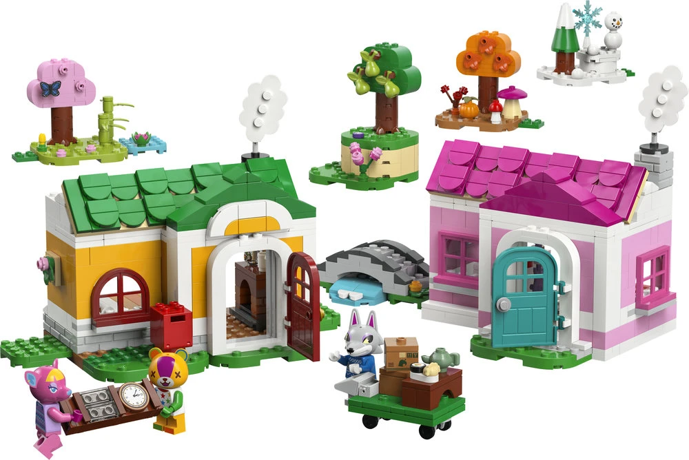 LEGO® Animal Crossing Kūrybiniai namai: smagūs metų laikai (77057)