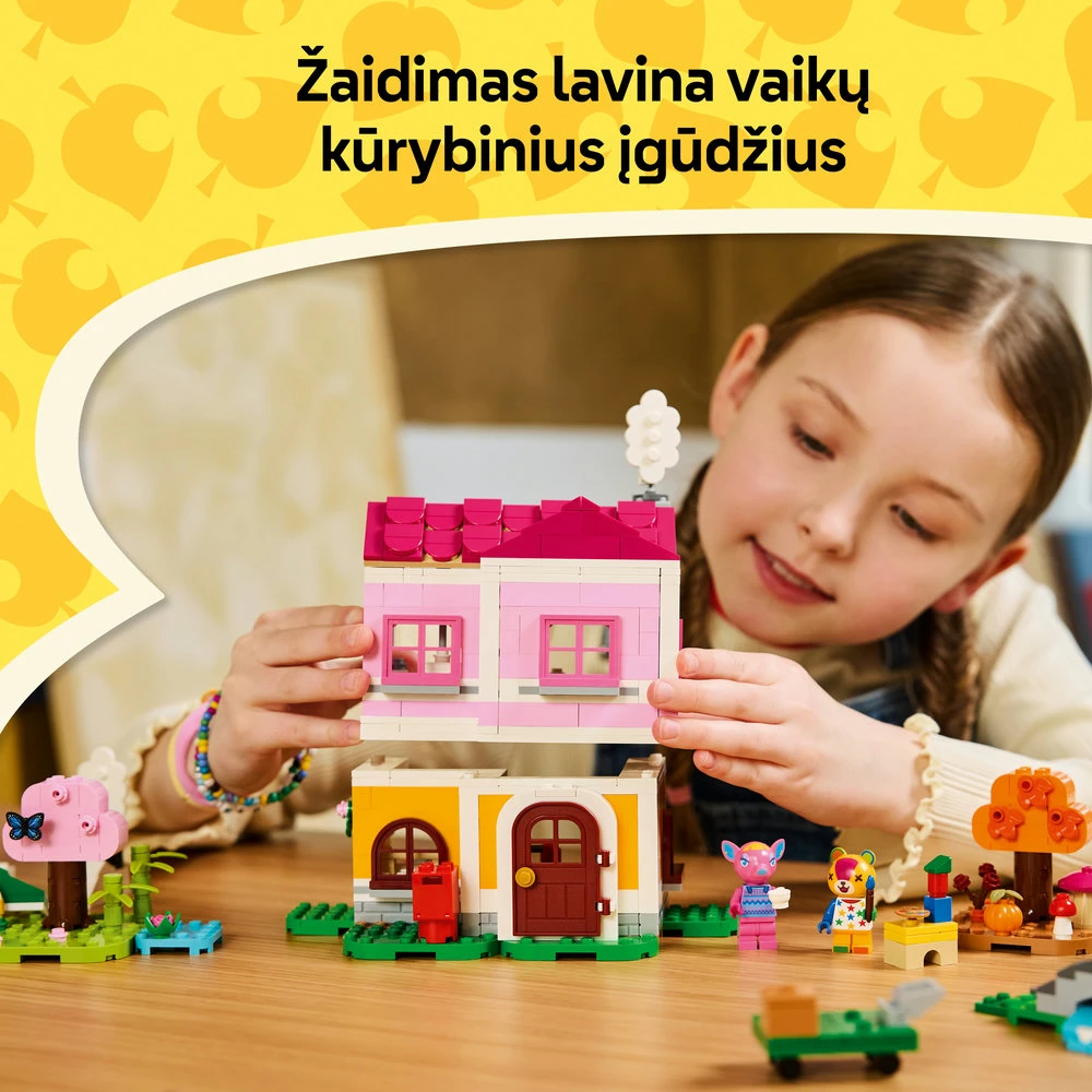 LEGO® Animal Crossing Kūrybiniai namai: smagūs metų laikai (77057)