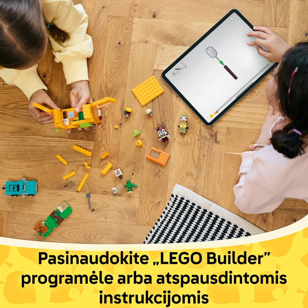 LEGO® Animal Crossing™ Leif furgonas ir sodo prekių parduotuvė (77054)