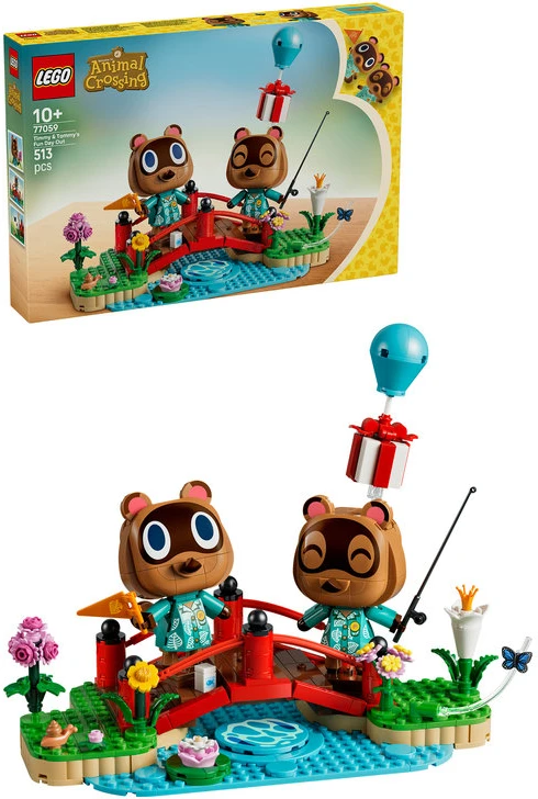 LEGO® Animal Crossing™ smagi Timmy ir Tommy diena 77059