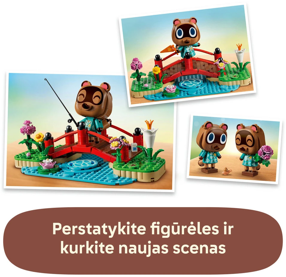 LEGO® Animal Crossing™ smagi Timmy ir Tommy diena 77059