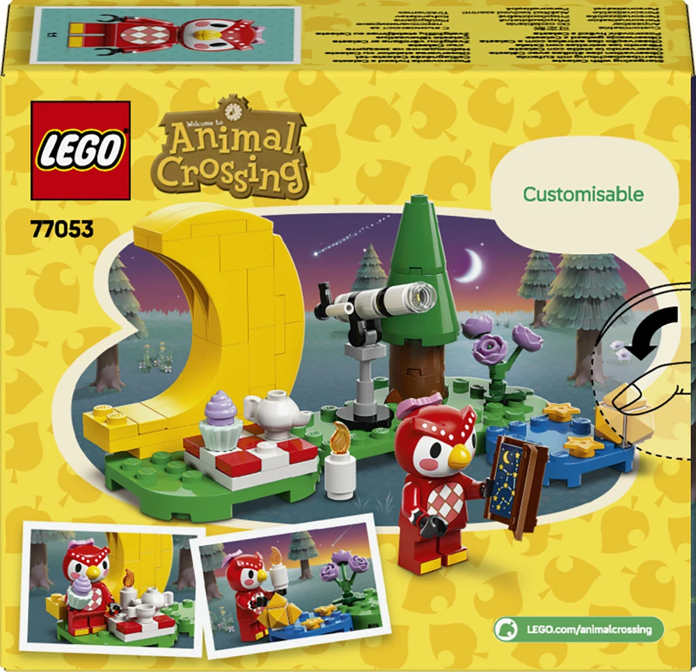 LEGO® Animal Crossing™ Žvaigždžių stebėjimas su Celeste (77053)
