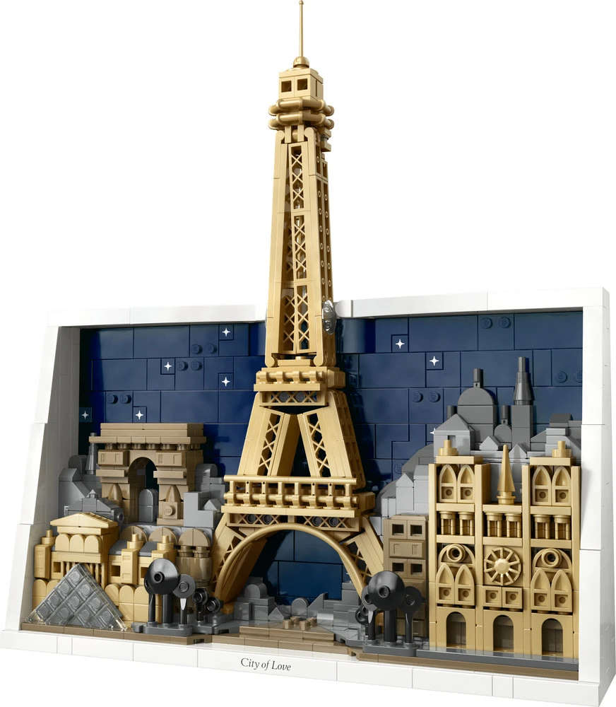 LEGO® Architecture Meilės miestas Paryžius Rinkinys 21064