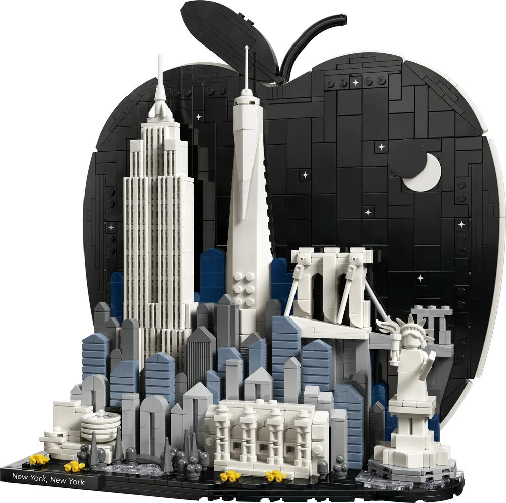 LEGO® Architecture Niujorkas – Didysis obuolys Modelis 21066