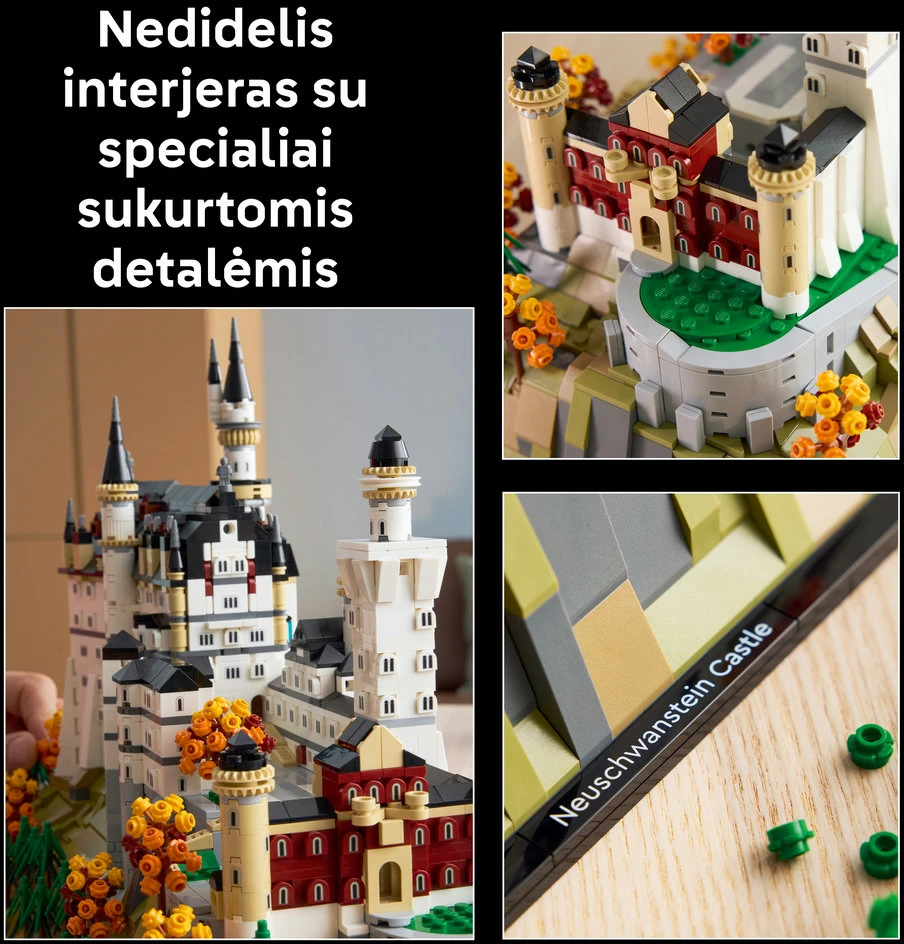LEGO® Architecture Noišvanšteino pilis (21063)