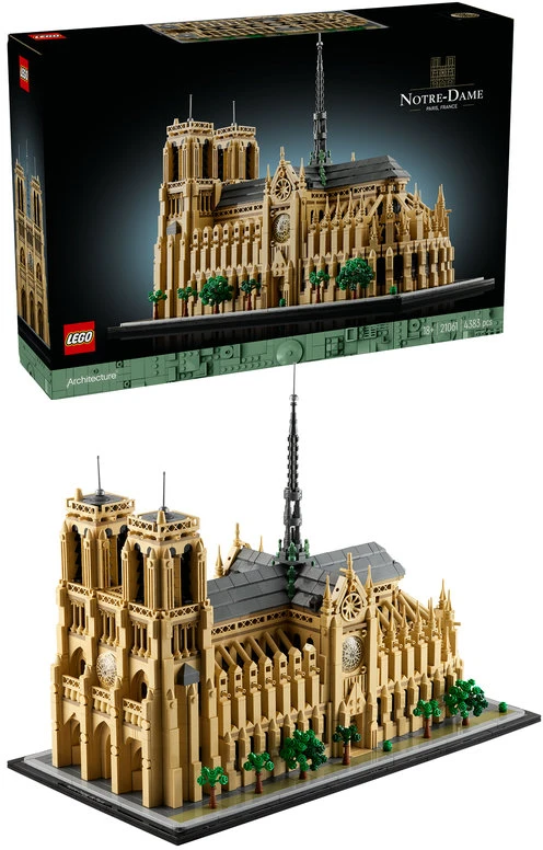LEGO® Architecture Paryžiaus Notre-Dame (21061)