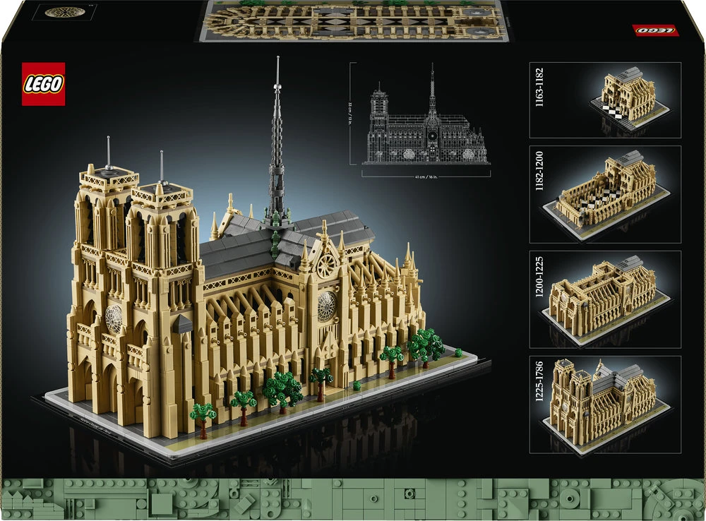 LEGO® Architecture Paryžiaus Notre-Dame (21061)