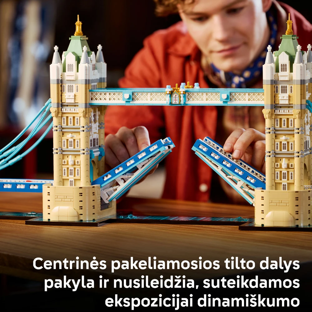 LEGO® Architecture Tauerio tiltas Konstravimo rinkinys 21067