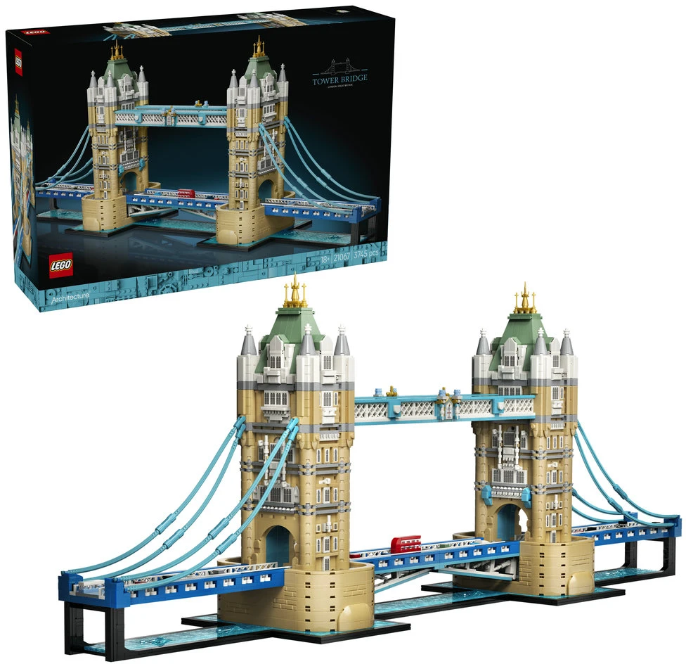 LEGO® Architecture Tauerio tiltas Konstravimo rinkinys 21067