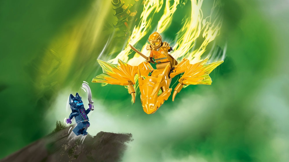 LEGO® Ninjago Arino kylančio drakono puolimas (71803)