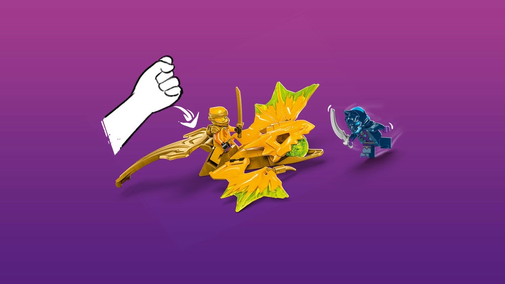 LEGO® Ninjago Arino kylančio drakono puolimas (71803)