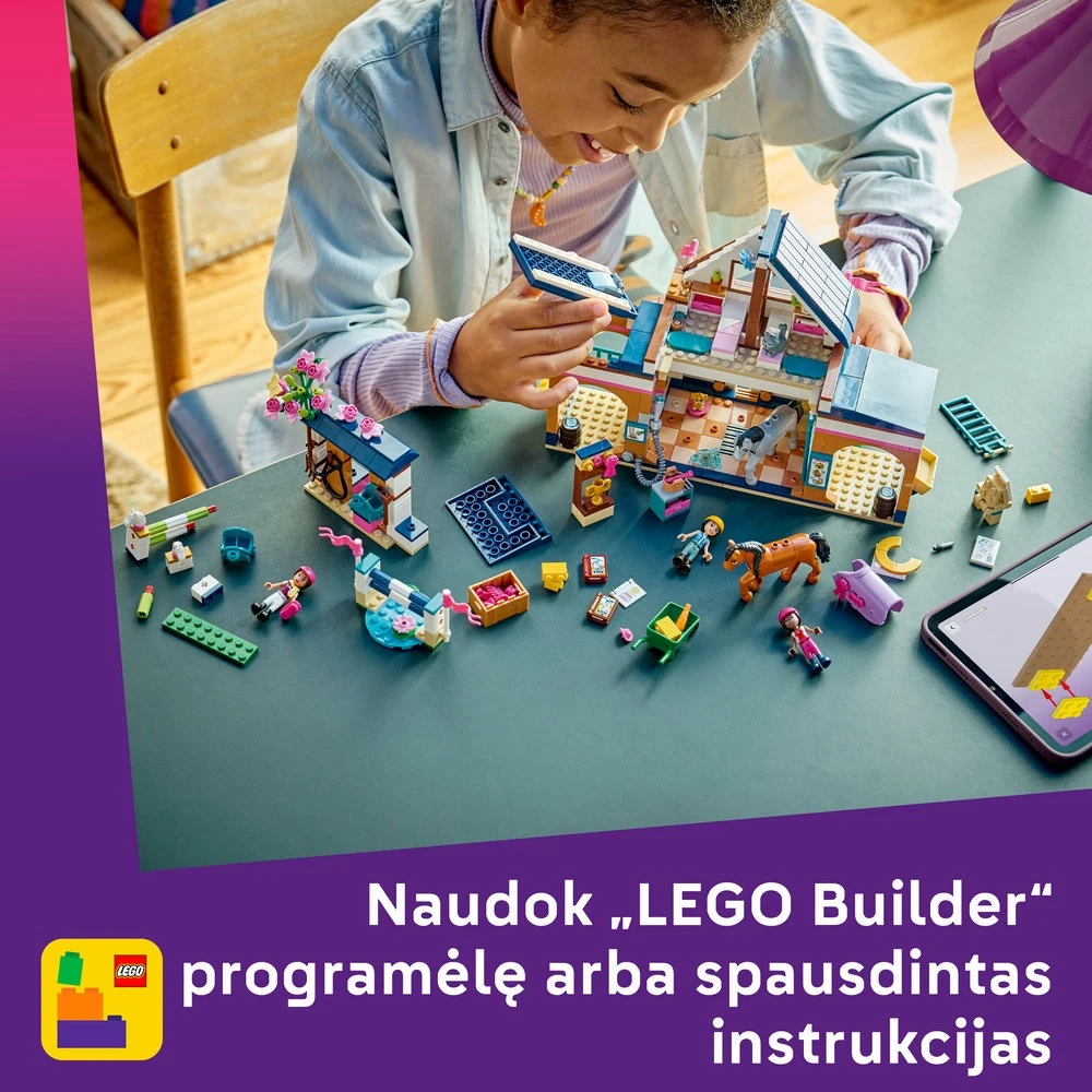 „LEGO® Friends“ Arklidė ir jojimo akademija Rinkinys 42688