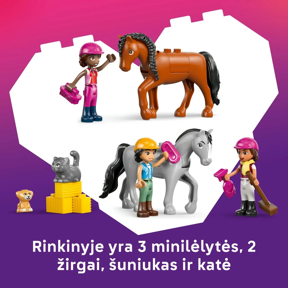 „LEGO® Friends“ Arklidė ir jojimo akademija Rinkinys 42688