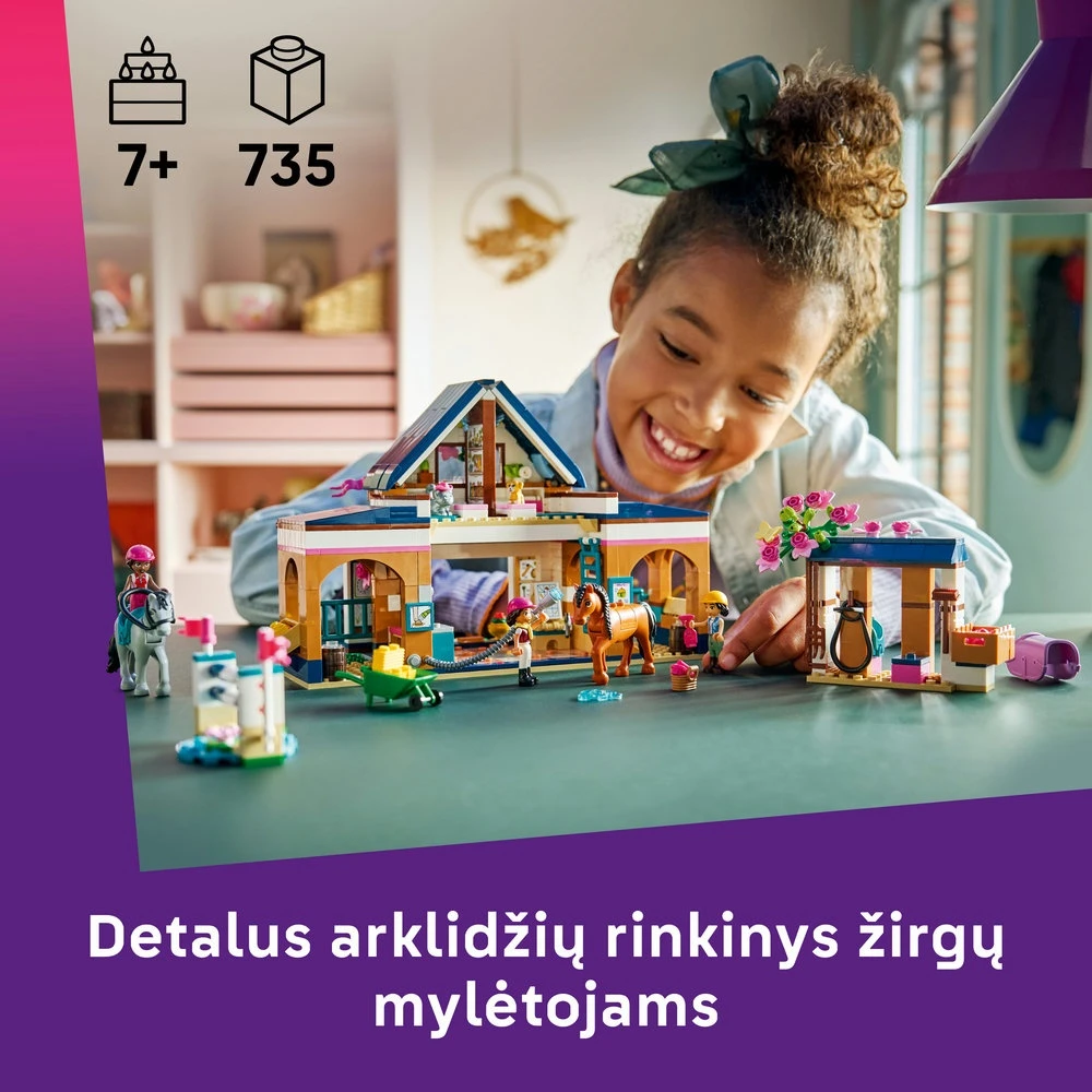 „LEGO® Friends“ Arklidė ir jojimo akademija Rinkinys 42688