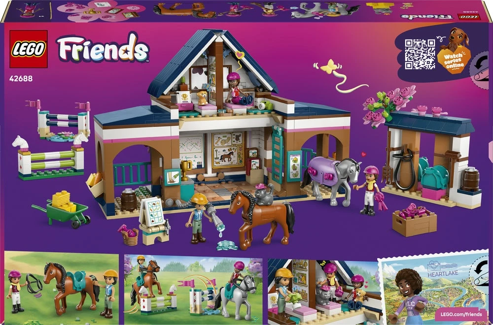 „LEGO® Friends“ Arklidė ir jojimo akademija Rinkinys 42688