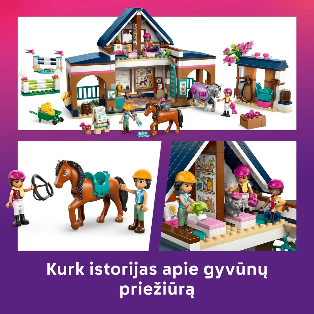 „LEGO® Friends“ Arklidė ir jojimo akademija Rinkinys 42688