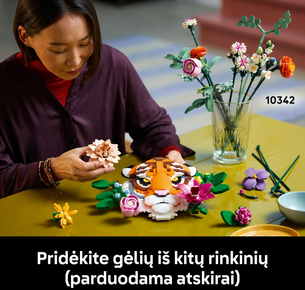 LEGO® Art Gyvūnų kolekcija – tigras (31217)