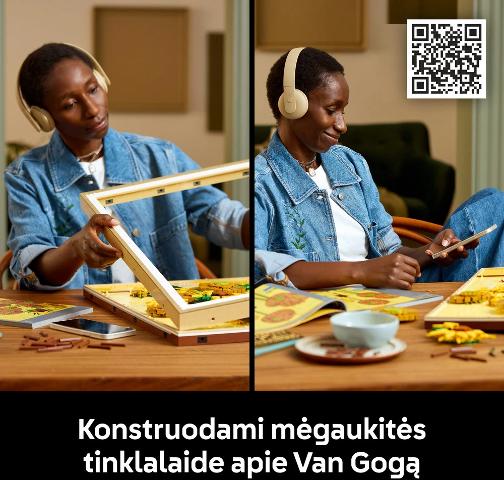 LEGO® Art Vincent van Gogh – „Saulėgrąžos“ Rinkinys 31215