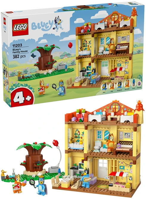 LEGO® Bluey: Bluey šeimos namas, konstravimo rinkinys 11203