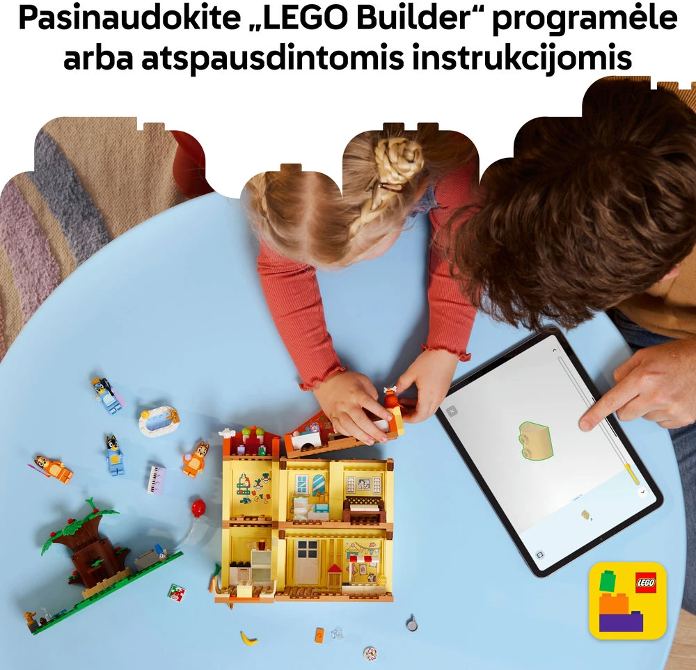 LEGO® Bluey: Bluey šeimos namas, konstravimo rinkinys 11203