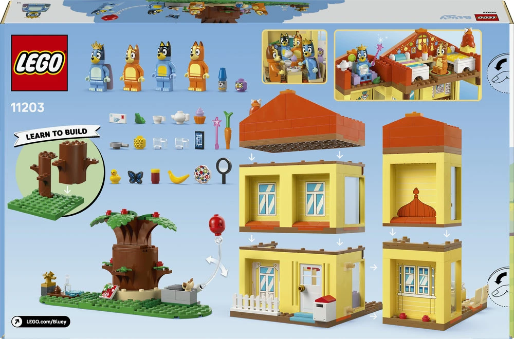 LEGO® Bluey: Bluey šeimos namas, konstravimo rinkinys 11203