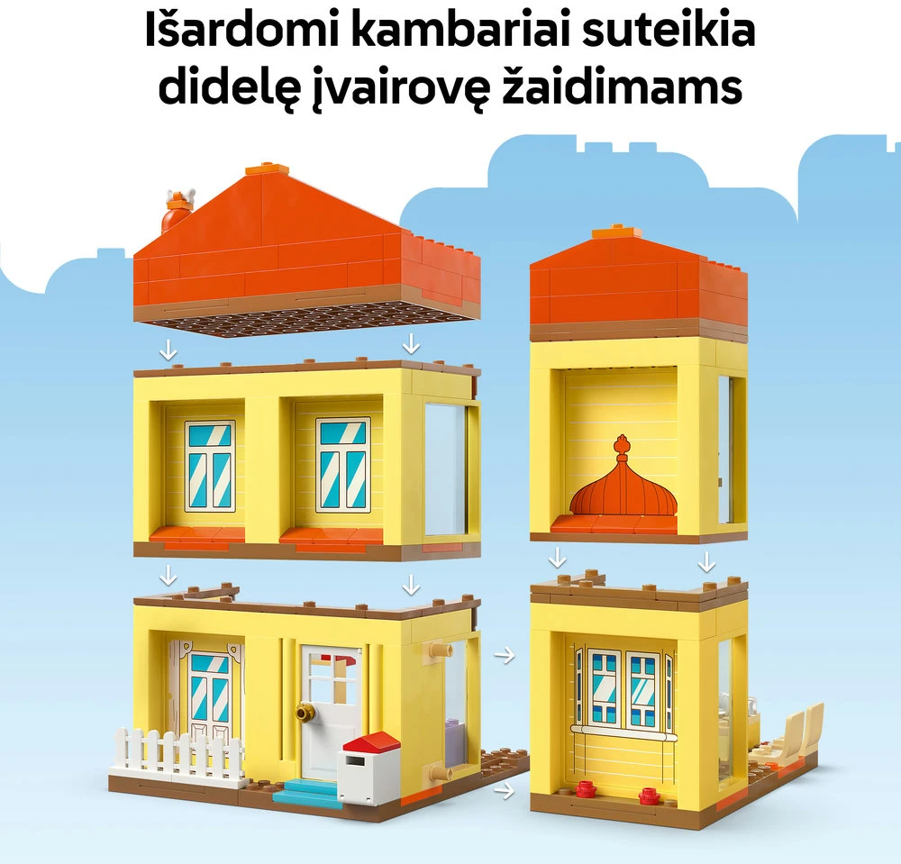 LEGO® Bluey: Bluey šeimos namas, konstravimo rinkinys 11203