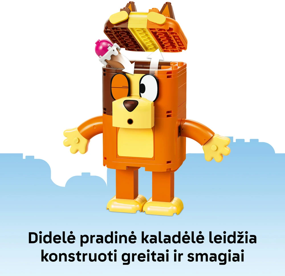 LEGO® Bluey Konstruojama Bluey šeima Figūrėlės 11217