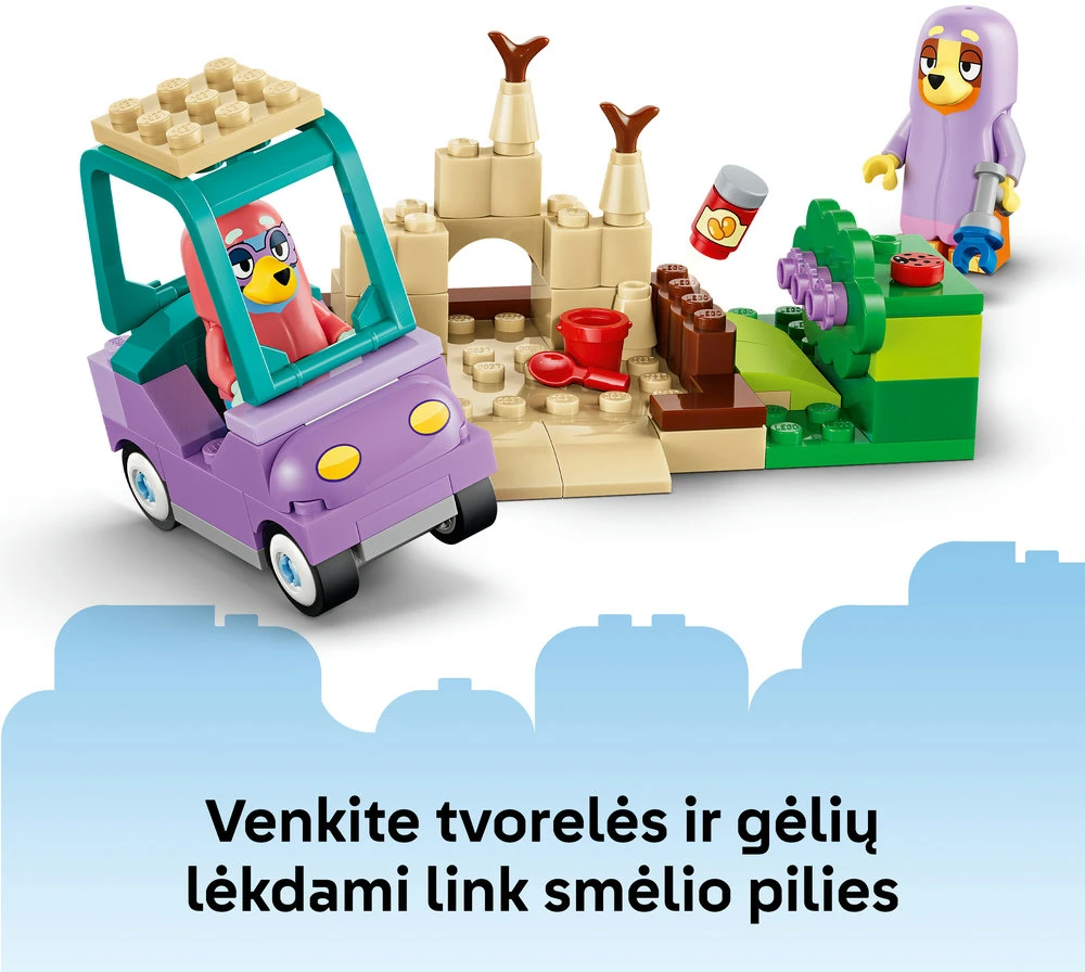 LEGO® Bluey „Močiutės“ su Bingo ir Bluey Žaislas 11216